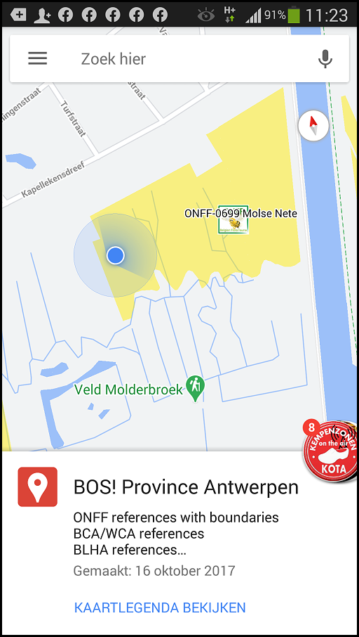 Google Maps / BOS! Maps